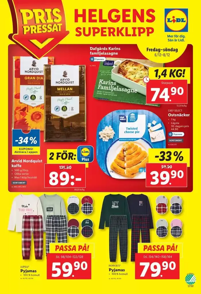 ERBJUDANDEN VECKA 49 från 2 december till 8 december 2024 - Reklamblad sidor 28