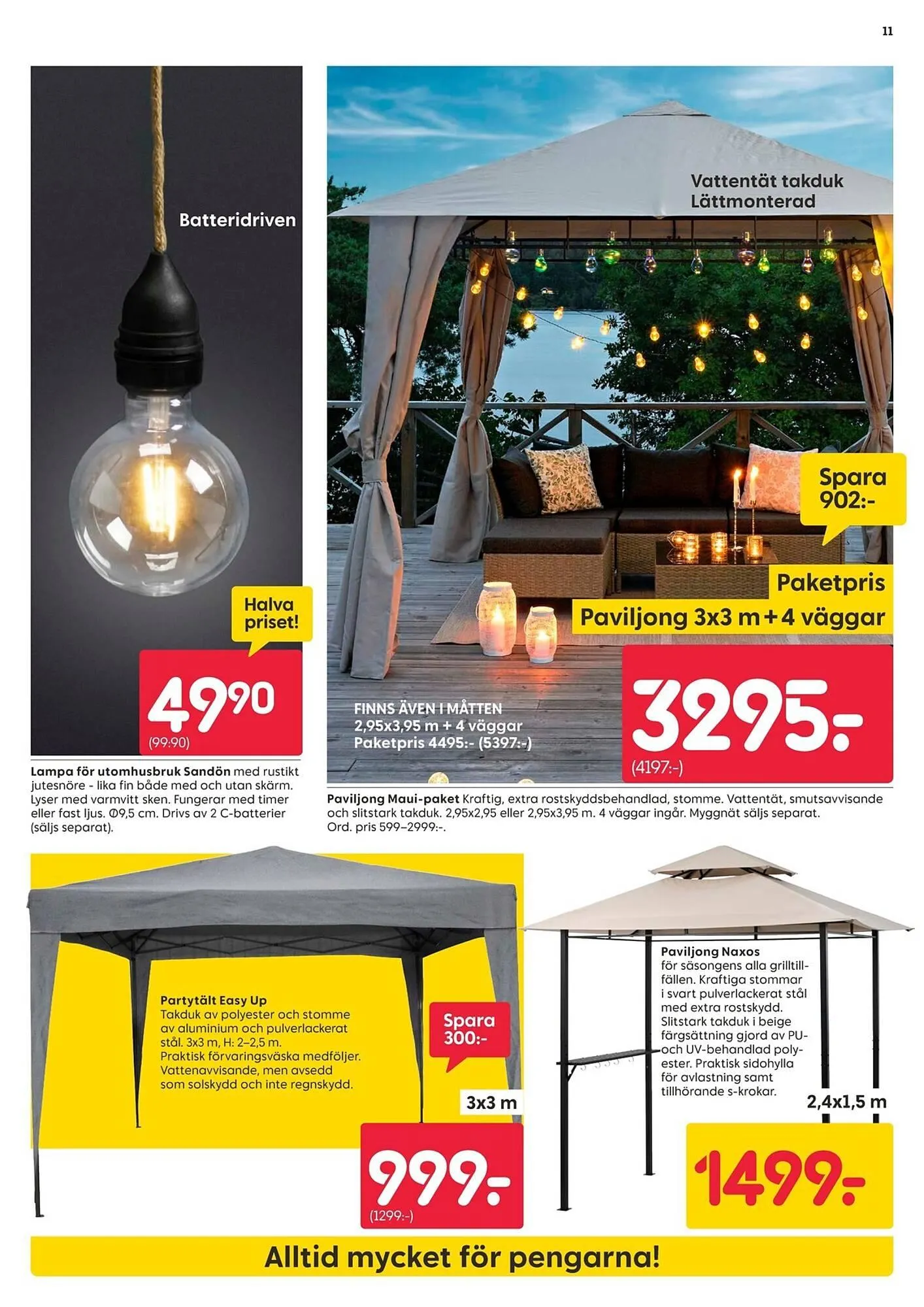 Rusta reklamblad från 11 maj till 17 maj 2026 - Reklamblad sidor 11