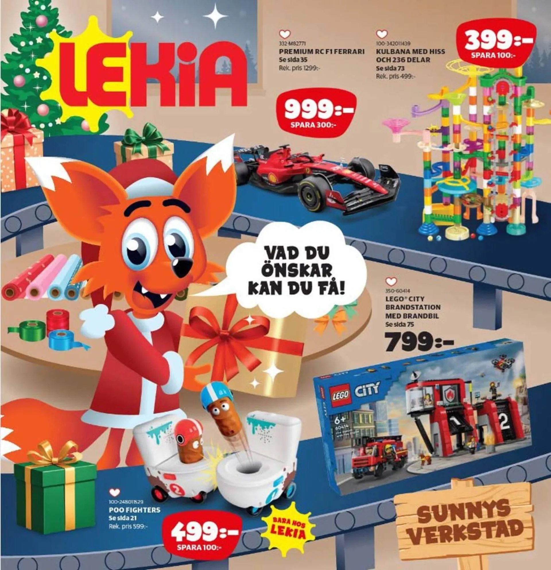Lekia reklamblad från 20 oktober till 31 december 2025 - Reklamblad sidor 1