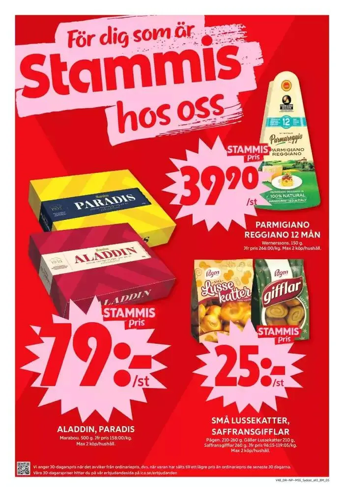 Fantastiska rabatter på utvalda produkter från 23 november till 7 december 2024 - Reklamblad sidor 25
