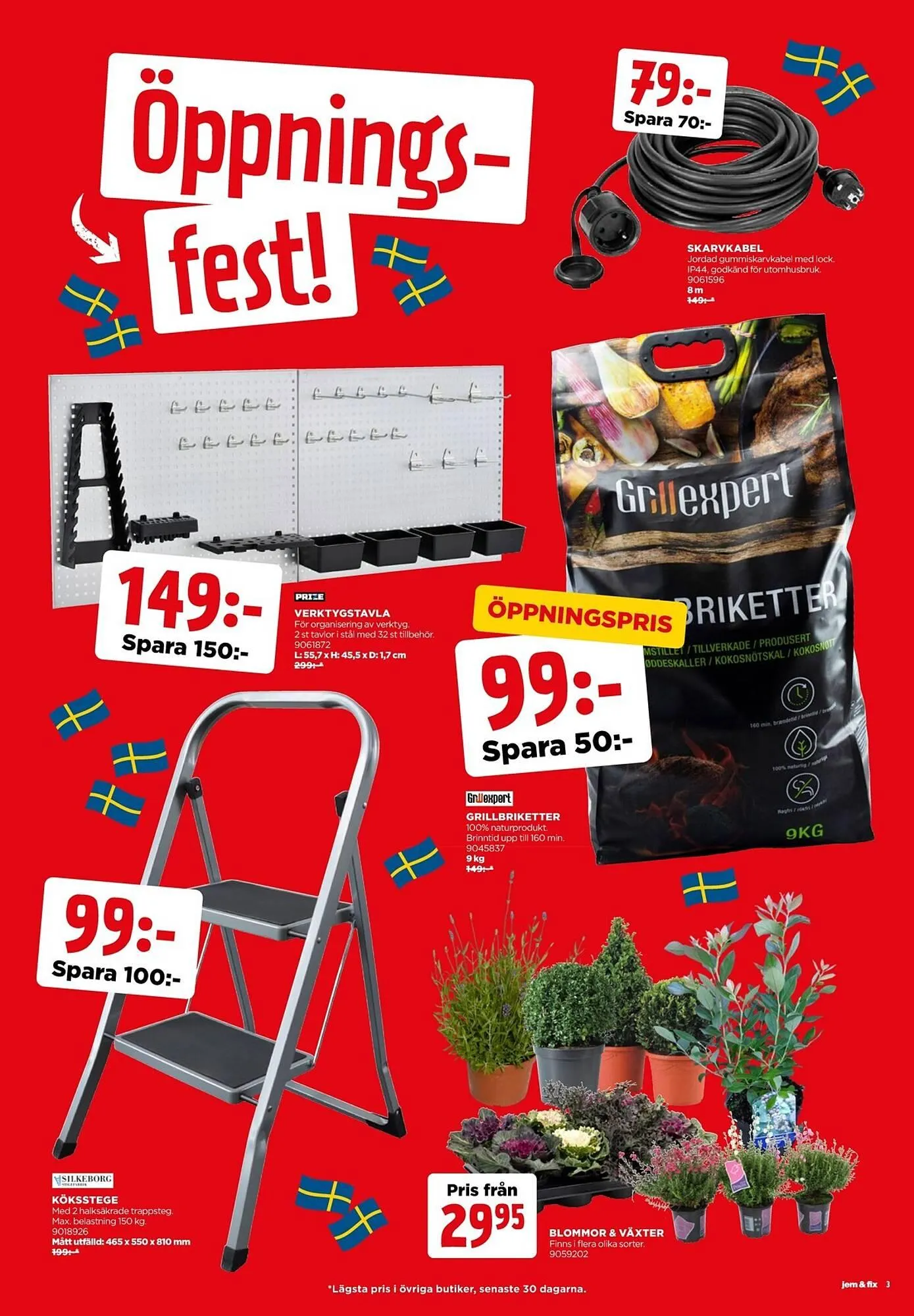 Jem&Fix reklamblad från 26 augusti till 31 augusti 2025 - Reklamblad sidor 3