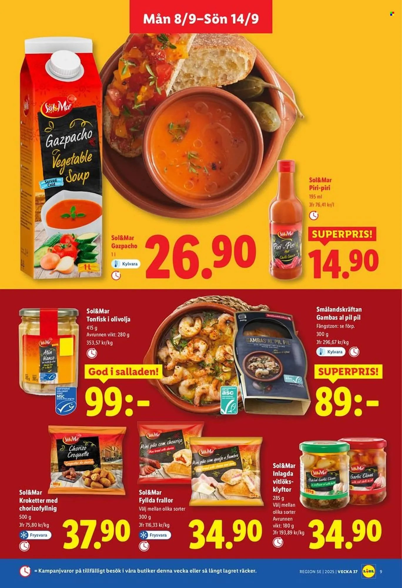 Lidl reklamblad från 8 september till 14 september 2025 - Reklamblad sidor 10