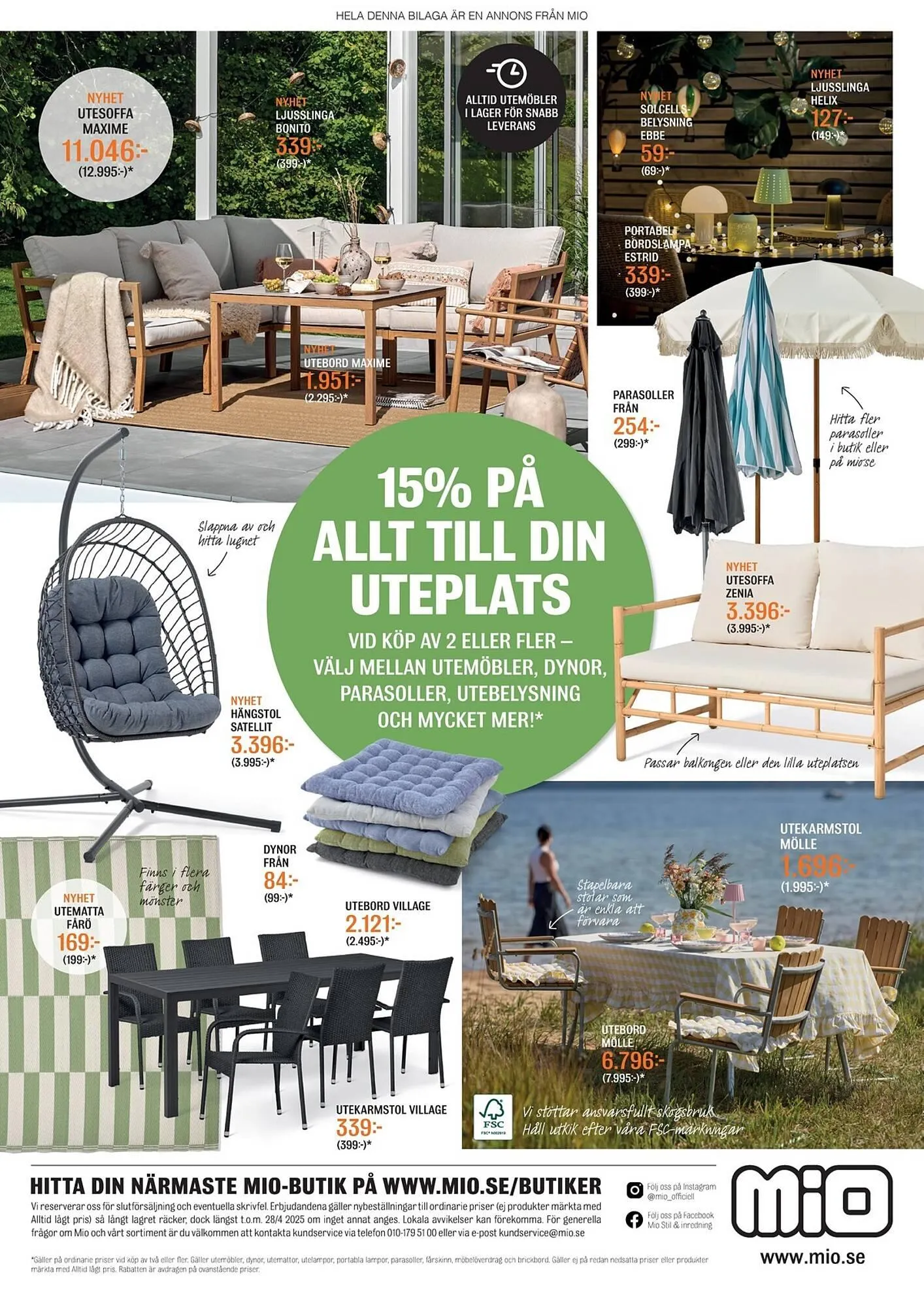 Mio reklamblad från 7 april till 28 april 2025 - Reklamblad sidor 4