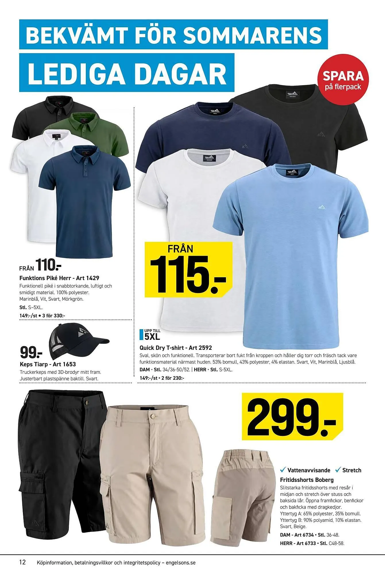 Engelsons reklamblad från 12 maj till 31 maj 2025 - Reklamblad sidor 12