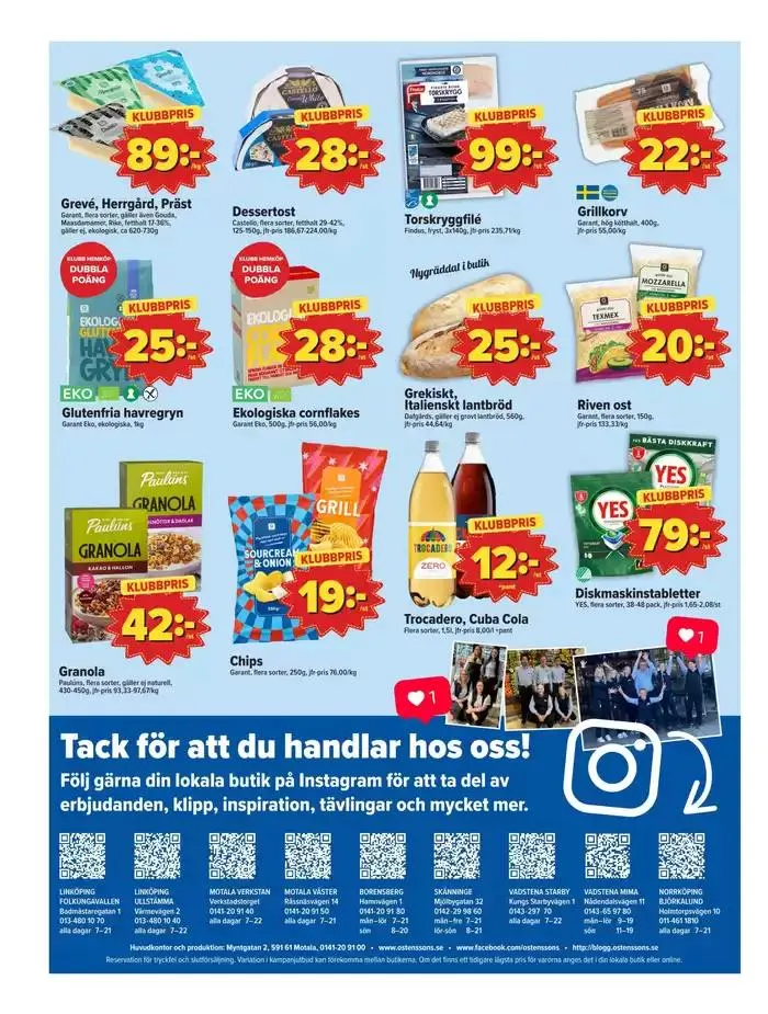 Östenssons reklambad från 26 januari till 9 februari 2025 - Reklamblad sidor 8