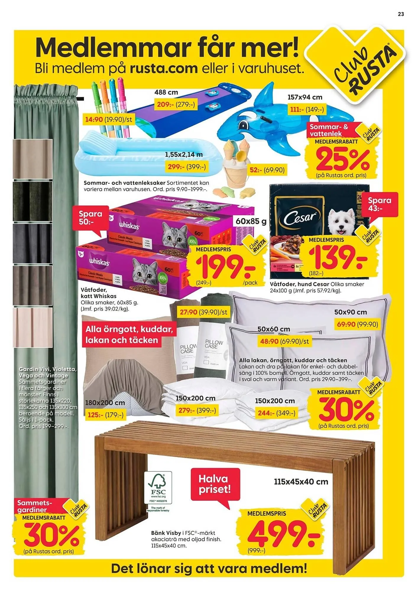 Rusta reklamblad från 11 maj till 17 maj 2026 - Reklamblad sidor 23