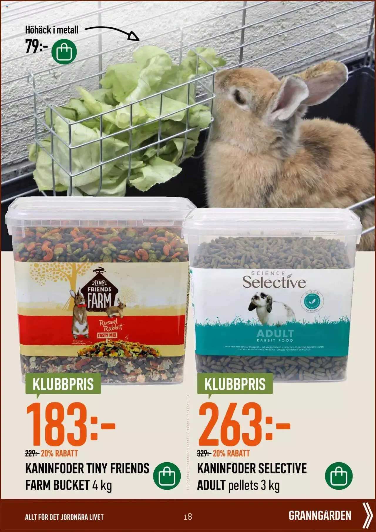 Granngården - erbjudanden från 22 september till 1 oktober 2023 - Reklamblad sidor 18