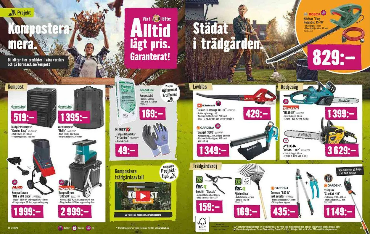 Hornbach från 1 september till 30 september 2023 - Reklamblad sidor 10