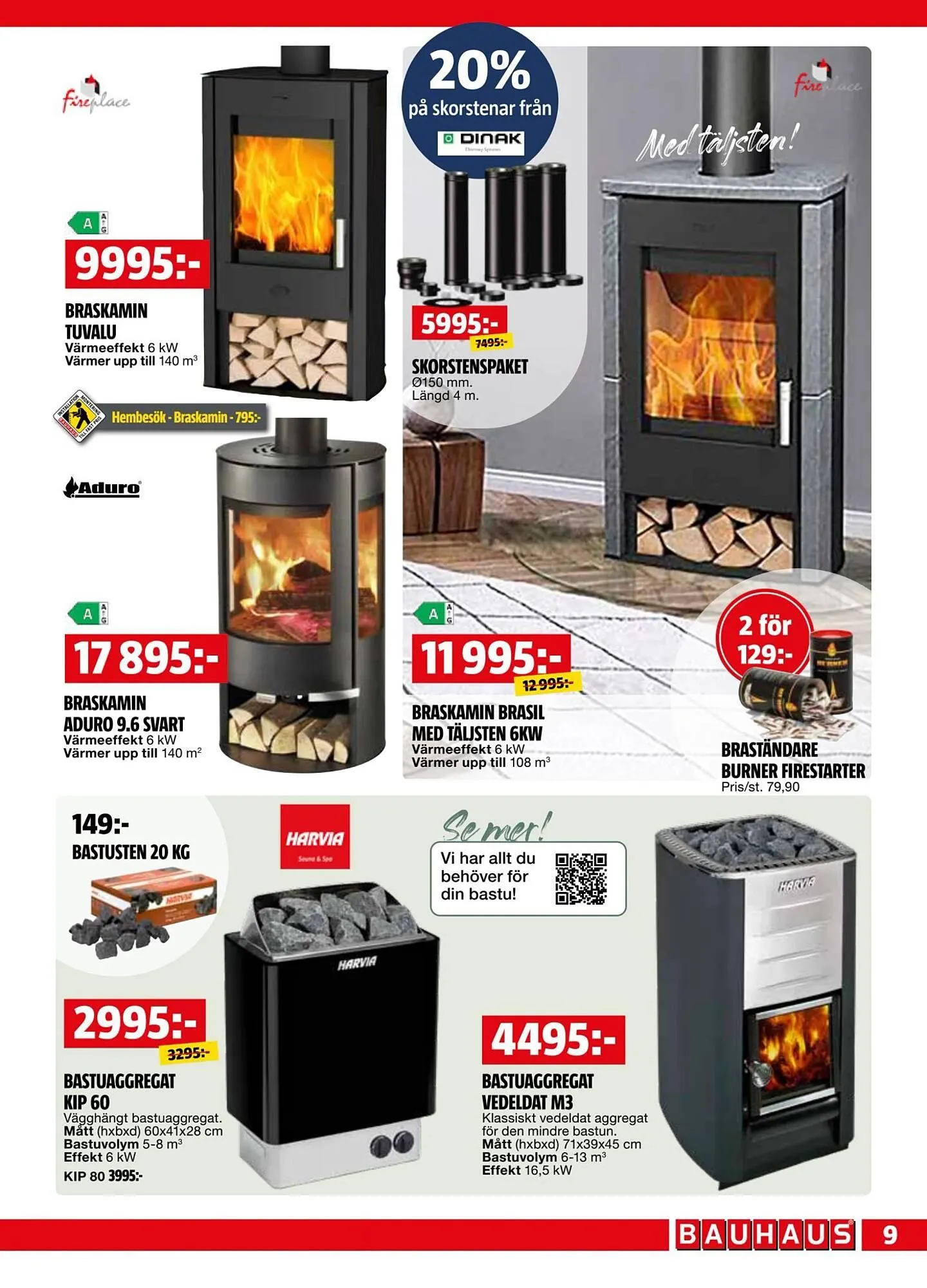 Bauhaus reklamblad från 2 mars till 16 mars 2026 - Reklamblad sidor 9