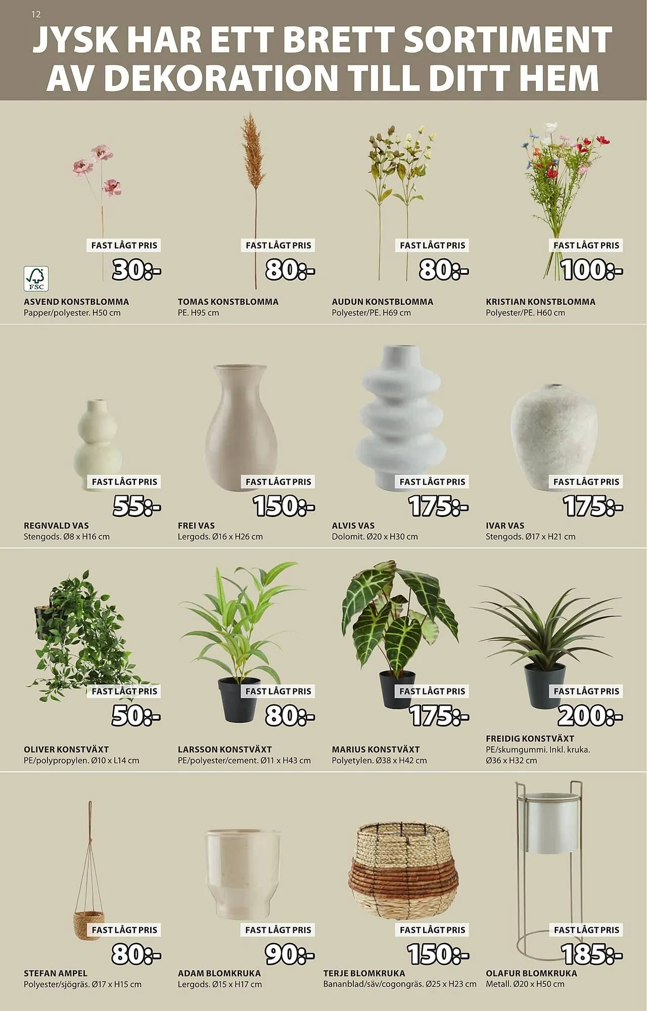 JYSK reklamblad från 5 maj till 18 maj 2025 - Reklamblad sidor 12