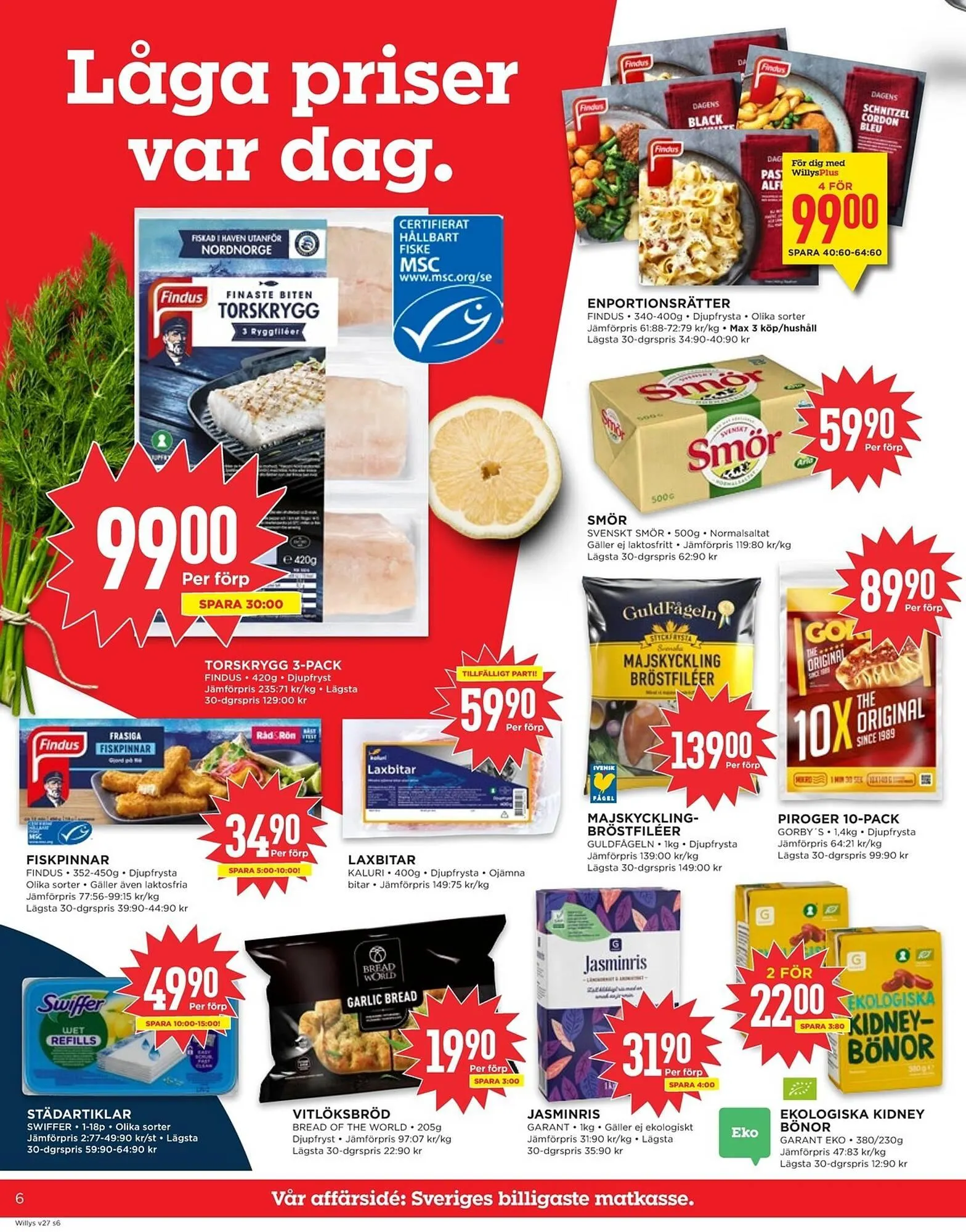 Willys reklamblad från 30 juni till 6 juli 2025 - Reklamblad sidor 6