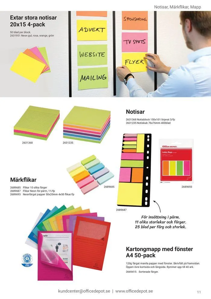 Office Depot 2023 - 2024 från 8 februari till 31 december 2025 - Reklamblad sidor 11