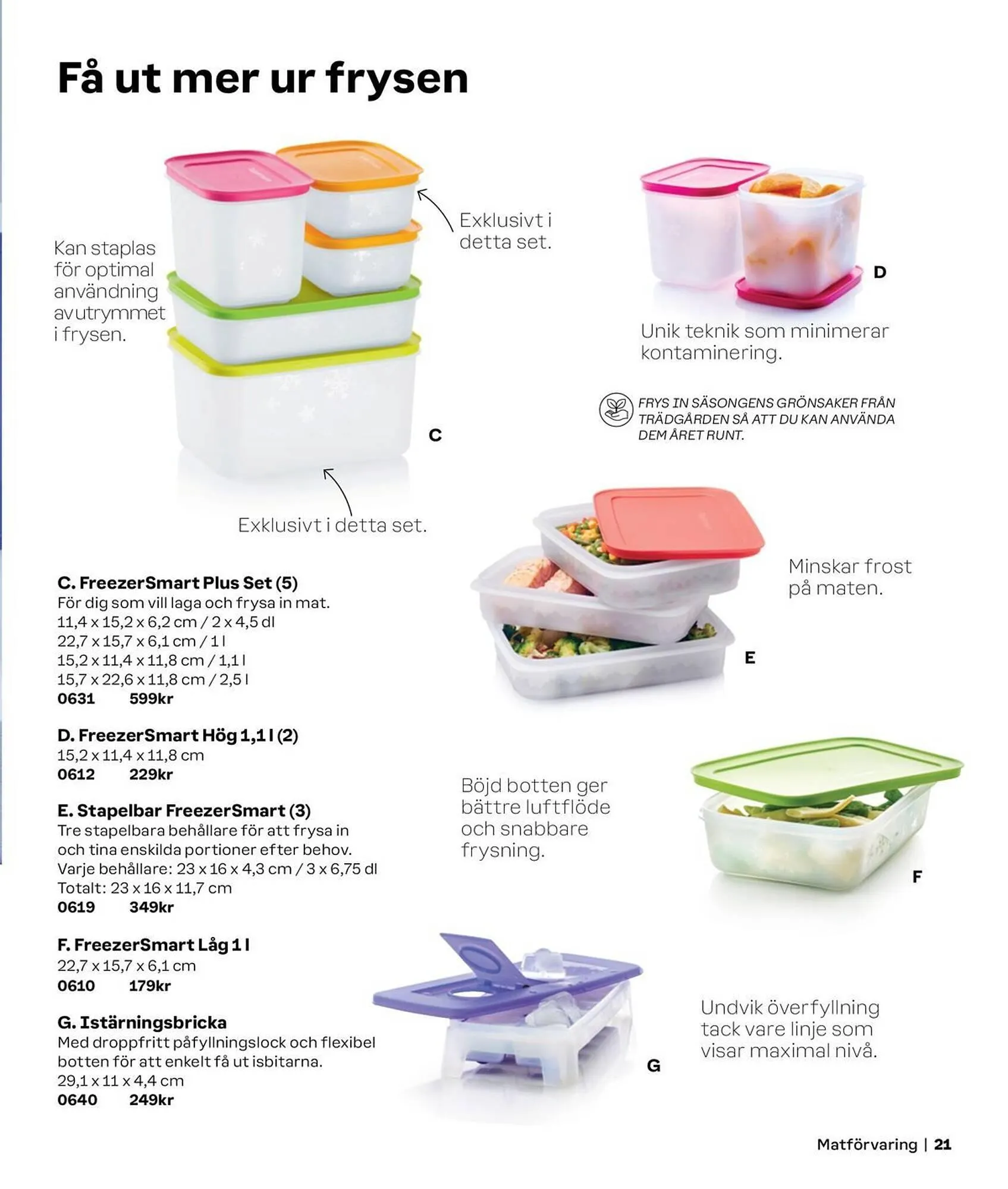 Tupperware reklamblad från 1 oktober till 31 mars 2025 - Reklamblad sidor 21
