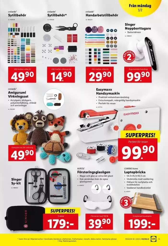 ERBJUDANDEN VECKA 6 från 3 februari till 9 februari 2025 - Reklamblad sidor 19