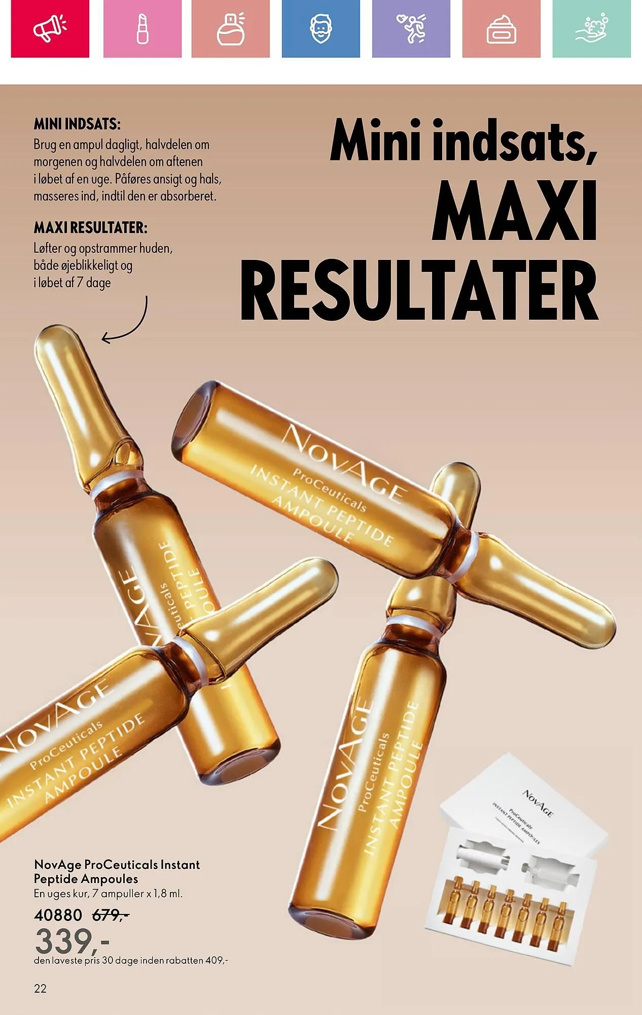 Oriflame reklamblad från 30 mars till 19 april 2025 - Reklamblad sidor 22