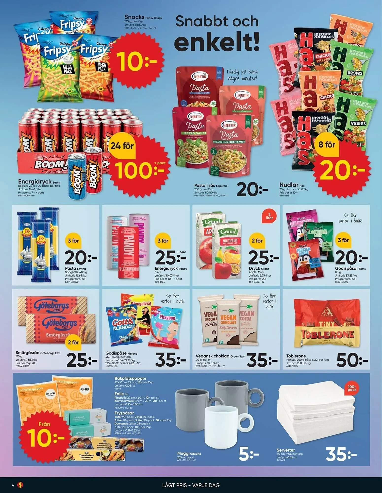 DollarStore annonsblad från 5 januari till 18 januari 2026 - Reklamblad sidor 4