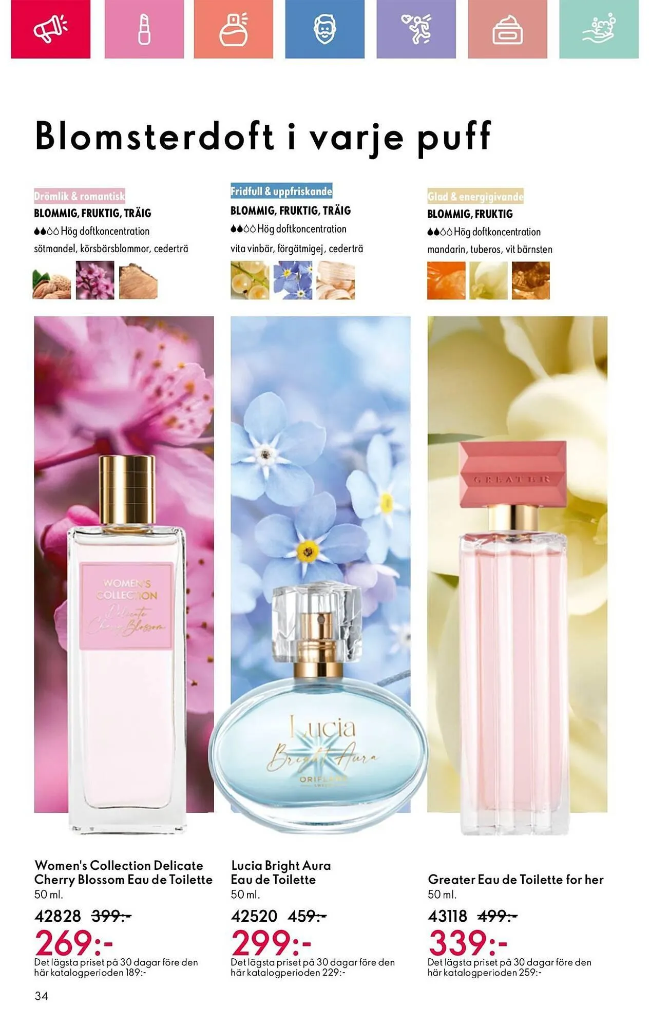 Oriflame reklamblad från 24 augusti till 13 september 2025 - Reklamblad sidor 34