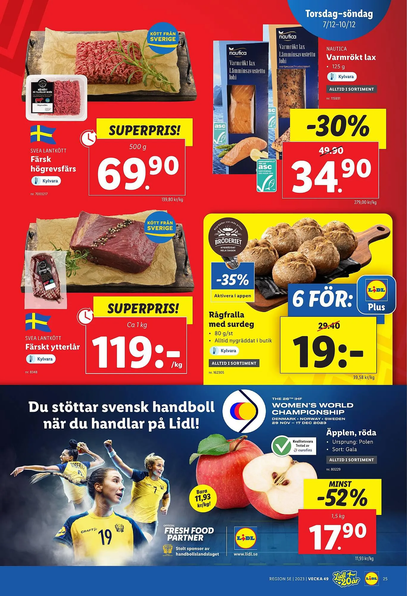 Lidl reklamblad från 4 december till 10 december 2023 - Reklamblad sidor 28