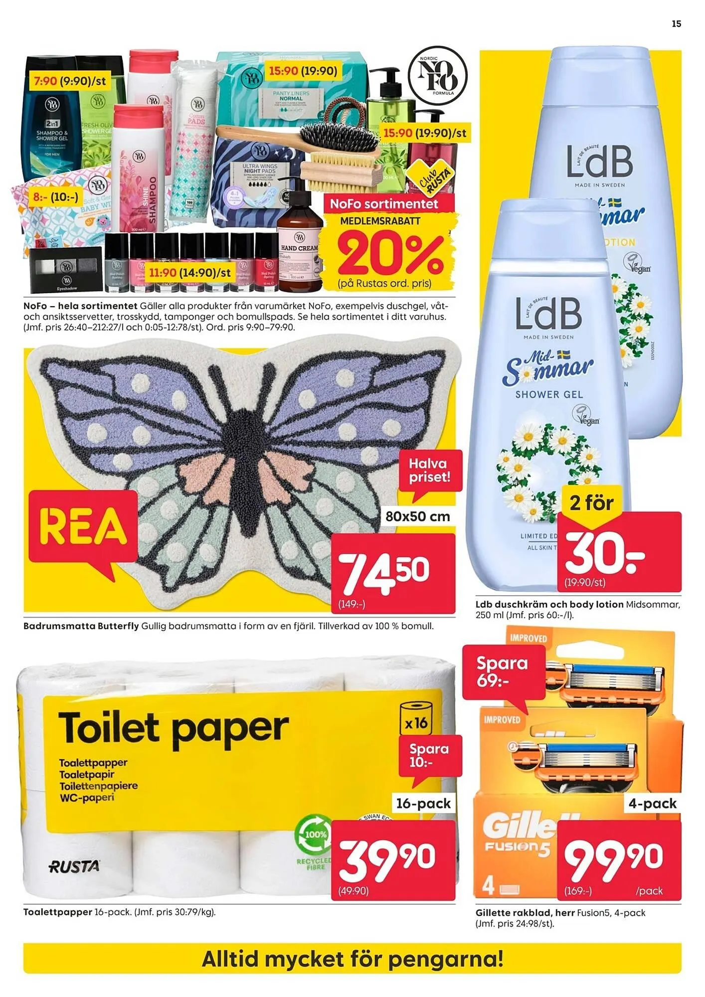 Rusta reklamblad från 16 juni till 22 juni 2025 - Reklamblad sidor 15