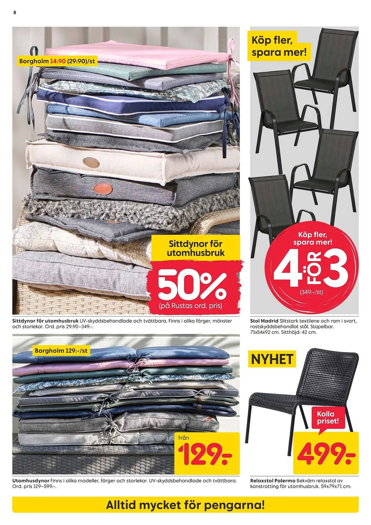 Rusta reklamblad från 31 mars till 6 april 2025 - Reklamblad sidor 8