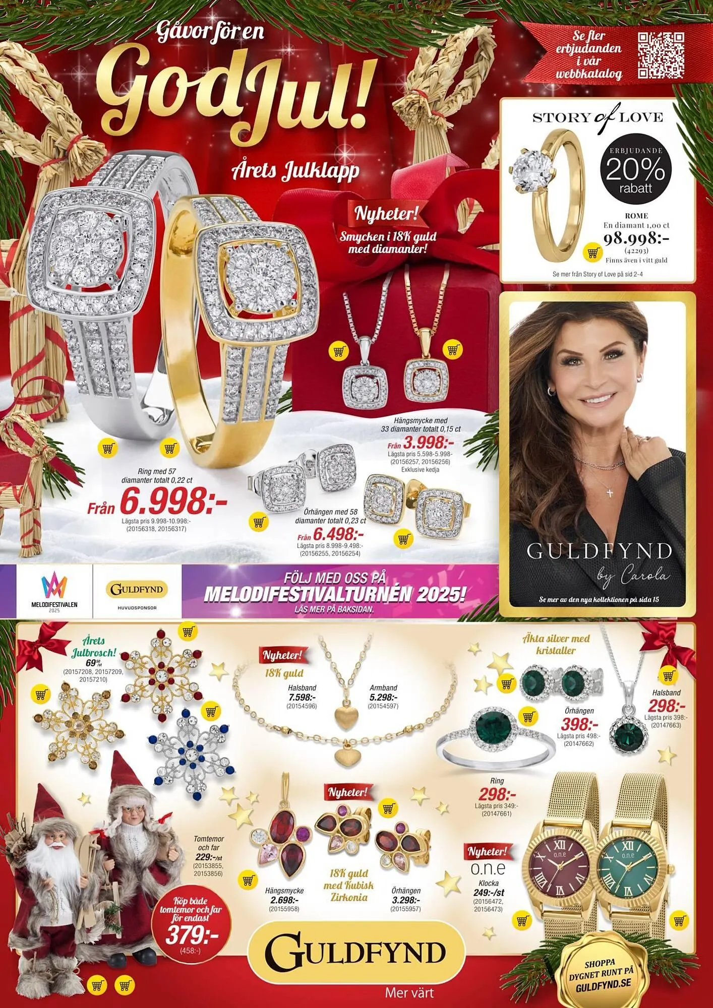 Guldfynd reklamblad från 14 november till 24 december 2024 - Reklamblad sidor 1