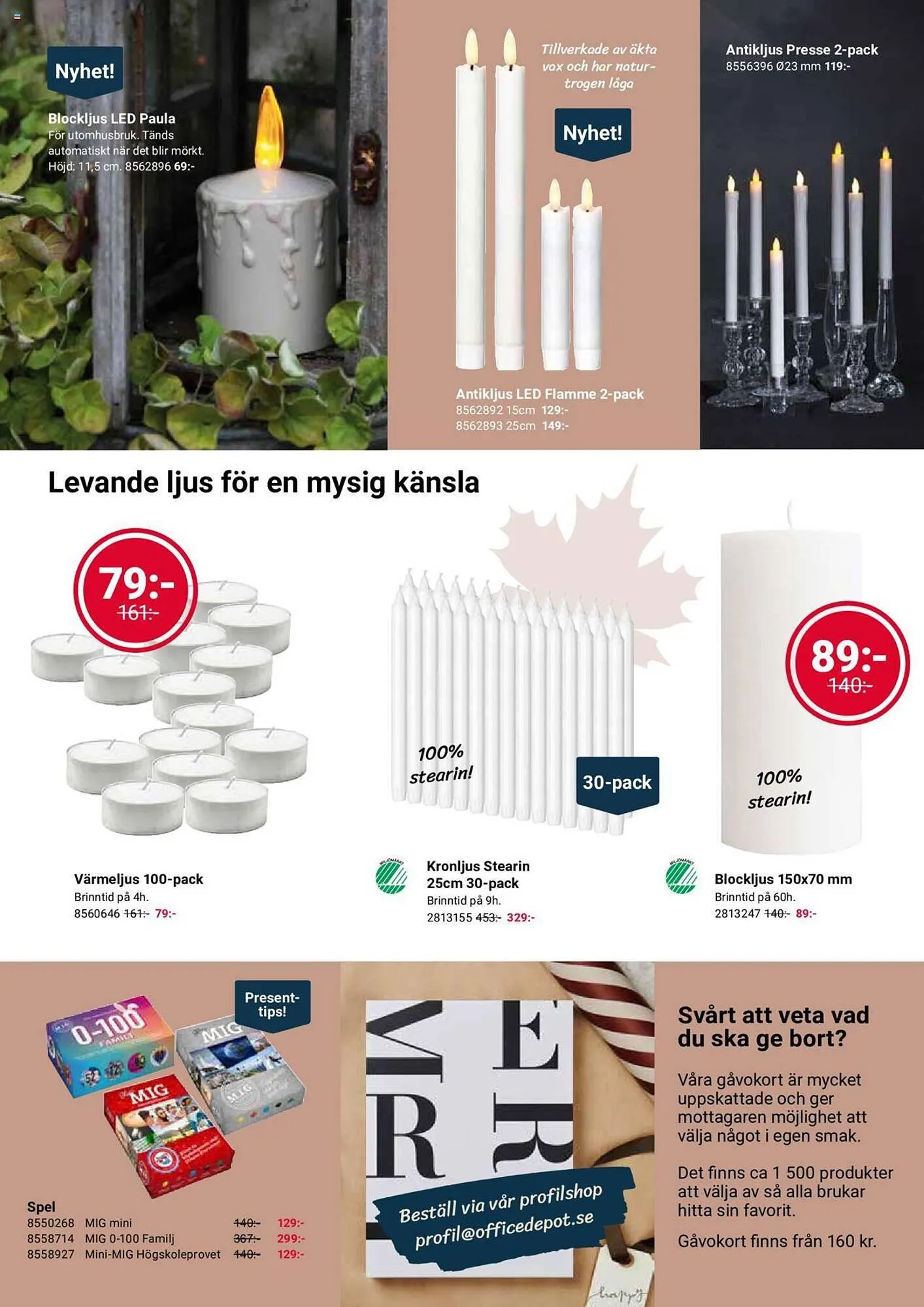 Office Depot reklamblad från 1 oktober till 31 oktober 2023 - Reklamblad sidor 3
