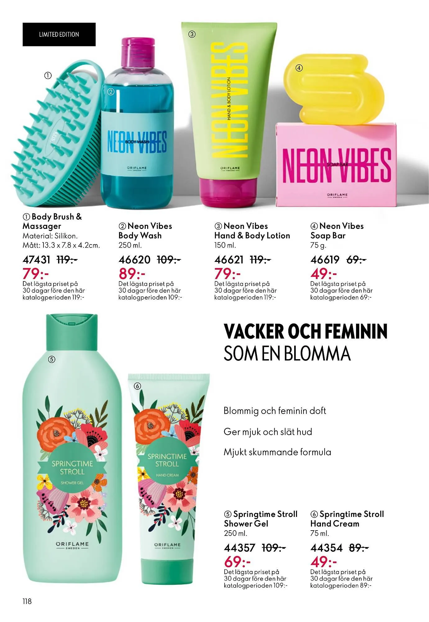 Oriflame reklamblad från 29 oktober till 18 november 2025 - Reklamblad sidor 118