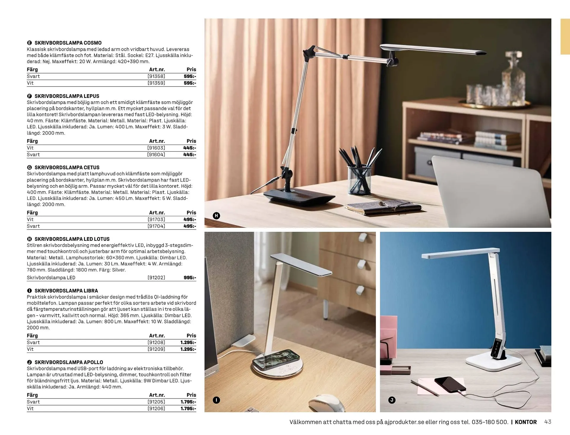 AJ Produkter reklamblad från 1 januari till 31 december 2025 - Reklamblad sidor 43