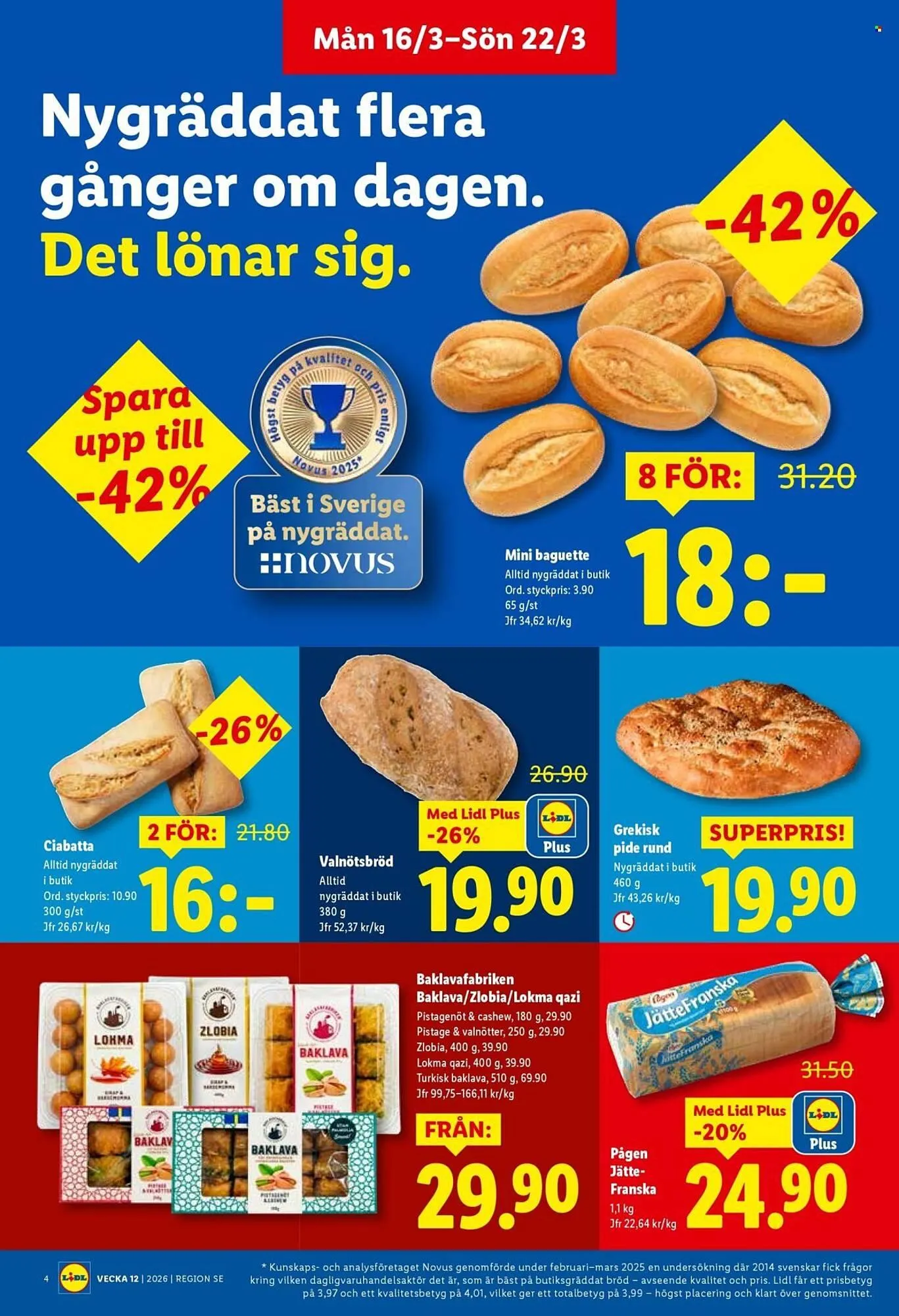 Lidl reklamblad från 16 mars till 22 mars 2026 - Reklamblad sidor 4