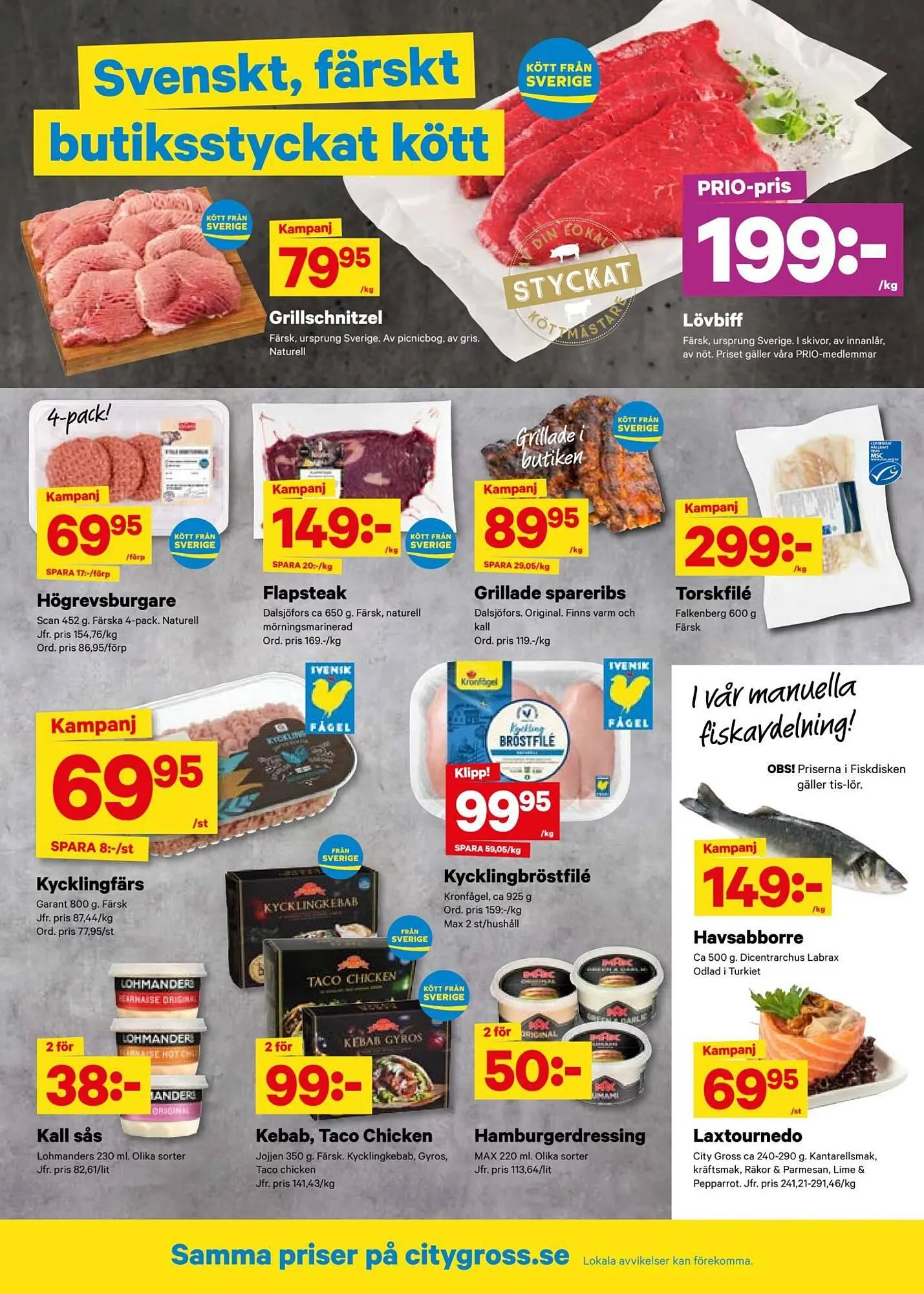 City Gross reklamblad från 25 augusti till 31 augusti 2025 - Reklamblad sidor 2