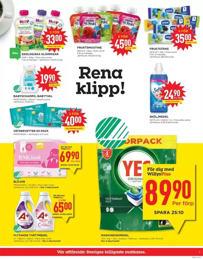 Exklusiva deals och fynd från 13 januari till 19 januari 2025 - Reklamblad sidor 7