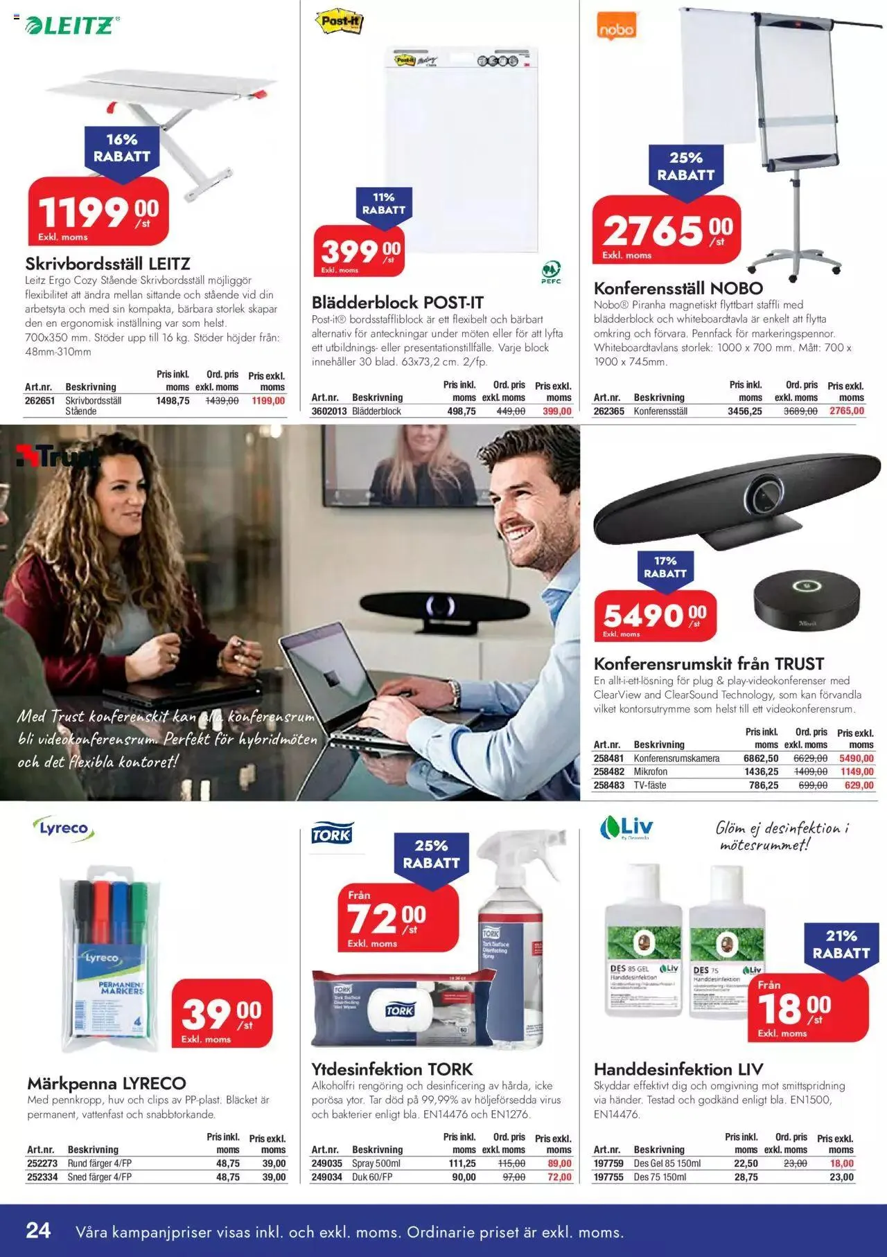 Lyreco Inspiration från 3 april till 31 december 2023 - Reklamblad sidor 24