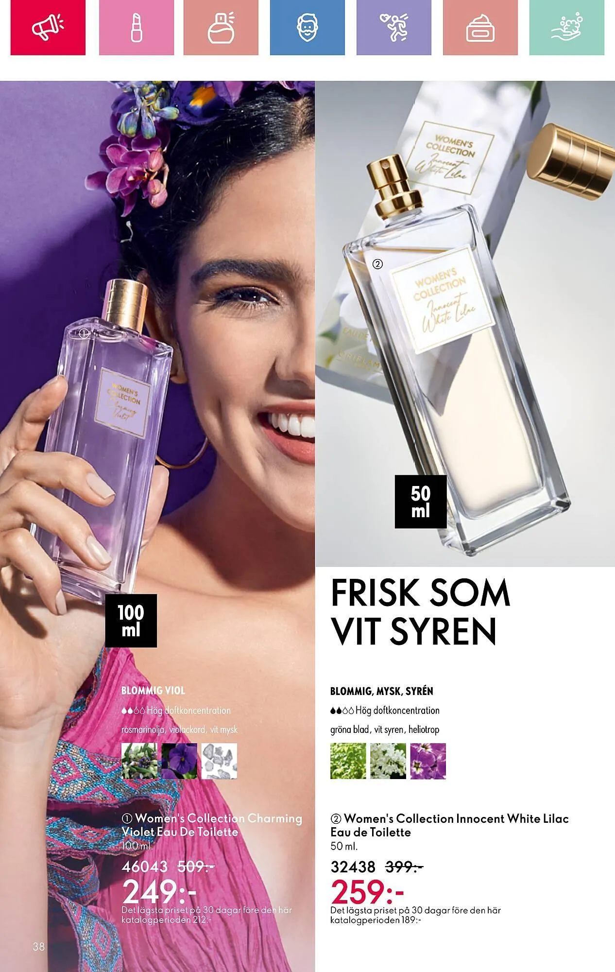 Oriflame reklamblad från 26 januari till 15 februari 2025 - Reklamblad sidor 38