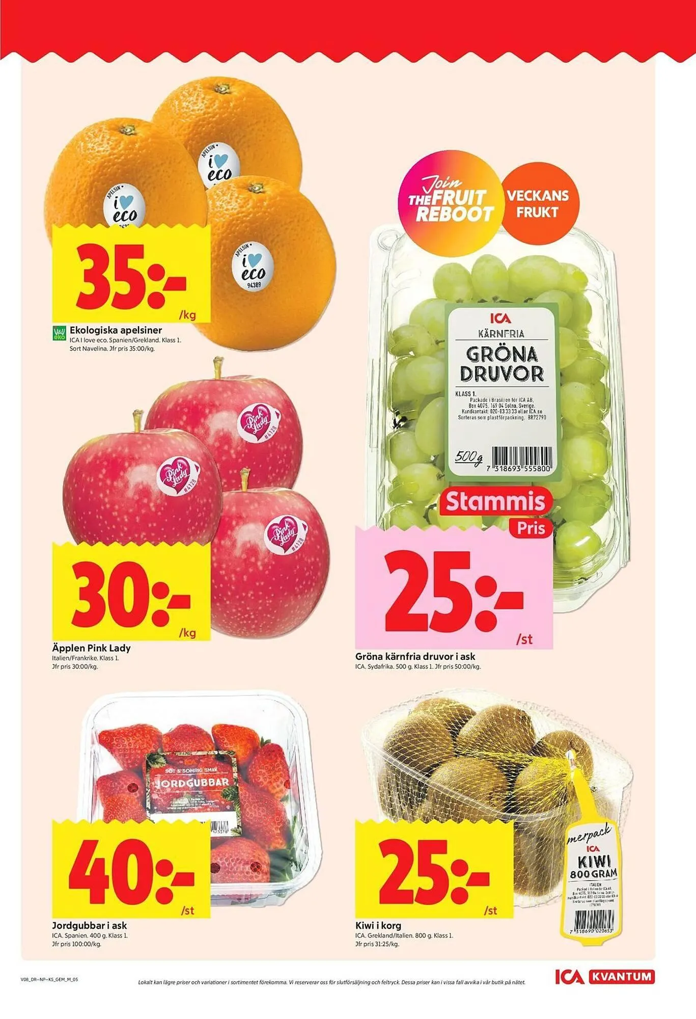 ICA Kvantum reklamblad från 16 februari till 22 februari 2026 - Reklamblad sidor 5