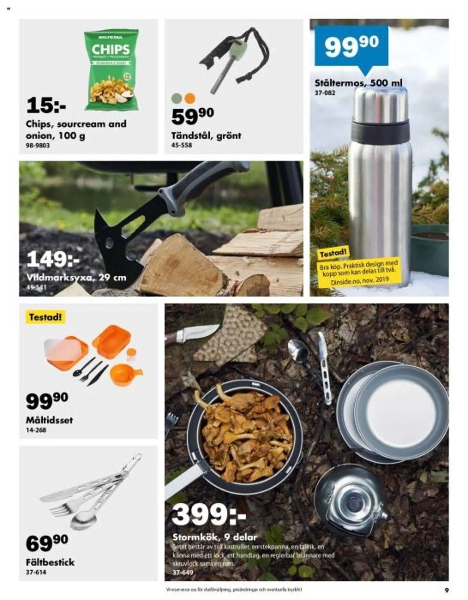 Biltema reklamblad från 17 oktober till 13 november 2024 - Reklamblad sidor 9
