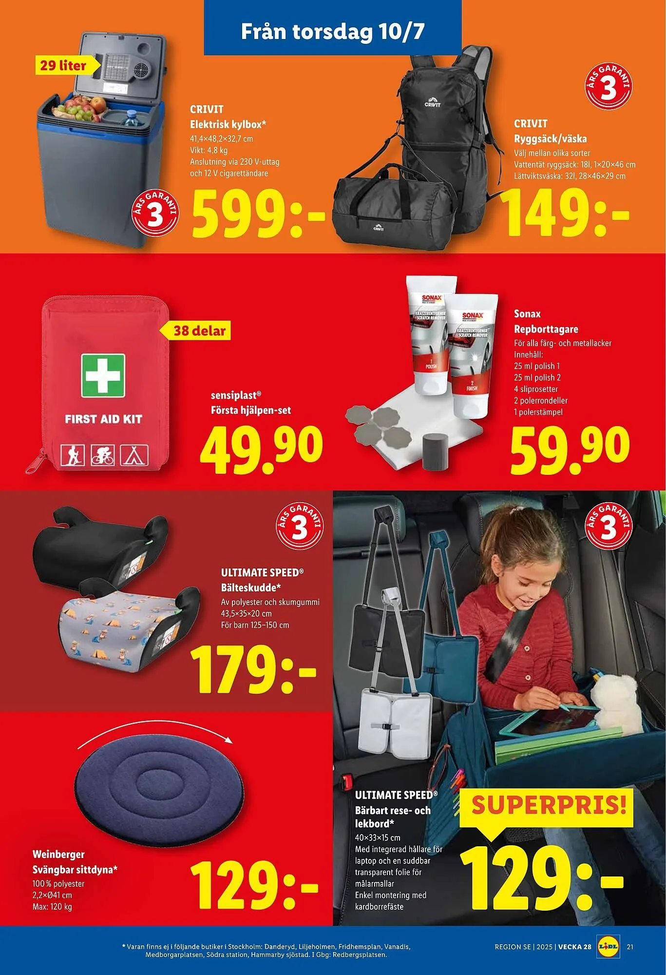 Lidl reklamblad från 7 juli till 13 juli 2025 - Reklamblad sidor 25