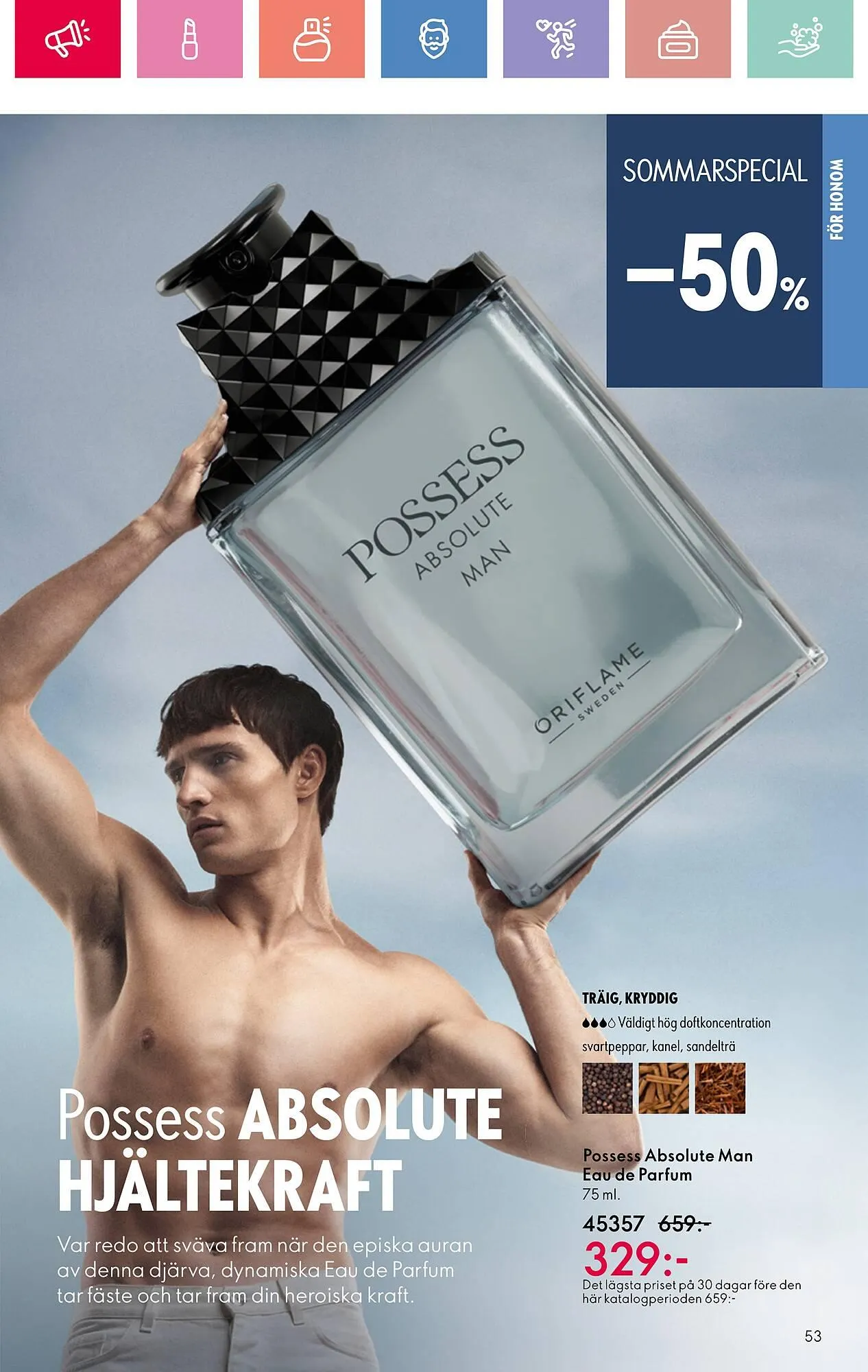 Oriflame reklamblad från 22 juni till 12 juli 2025 - Reklamblad sidor 53