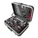 Verktygsväska med verktyg 161 delar 43x28x13 cm