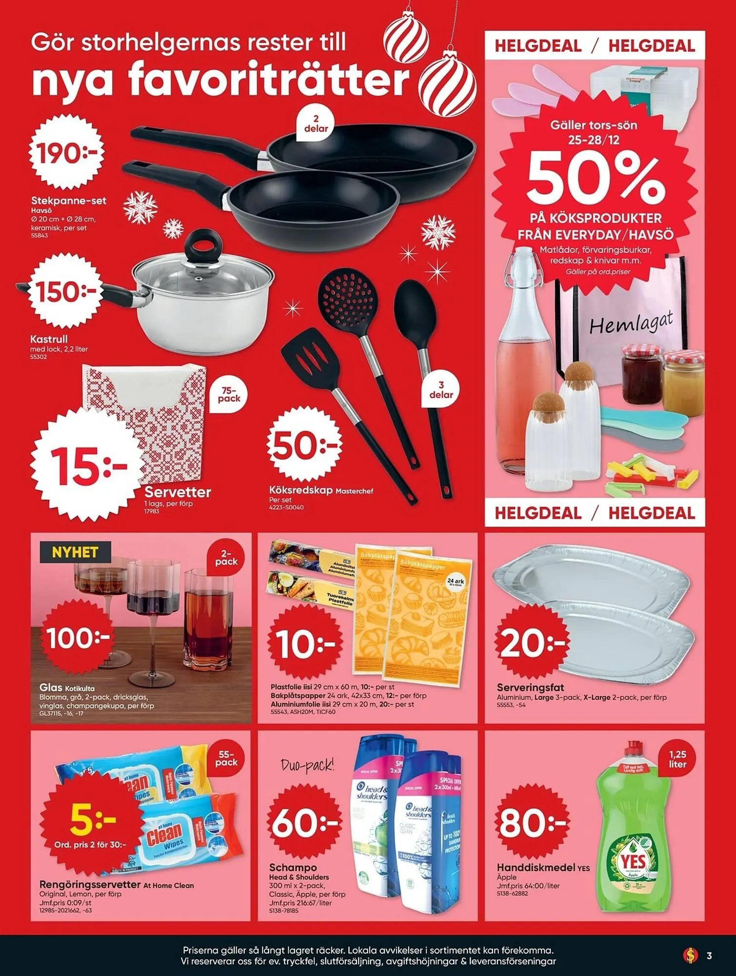 DollarStore annonsblad från 22 december till 4 januari 2026 - Reklamblad sidor 3