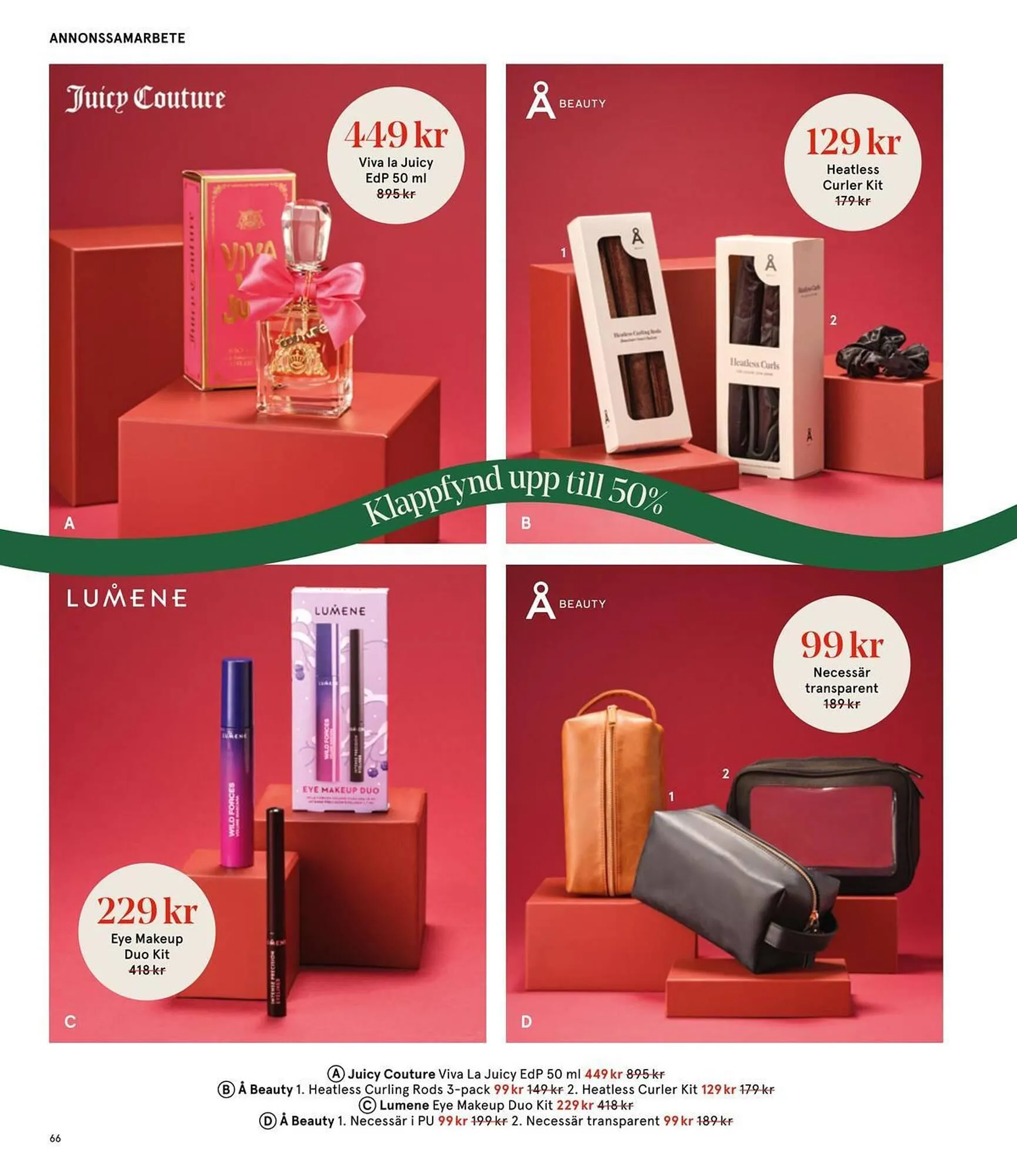 Åhléns reklamblad från 25 november till 11 december 2025 - Reklamblad sidor 66