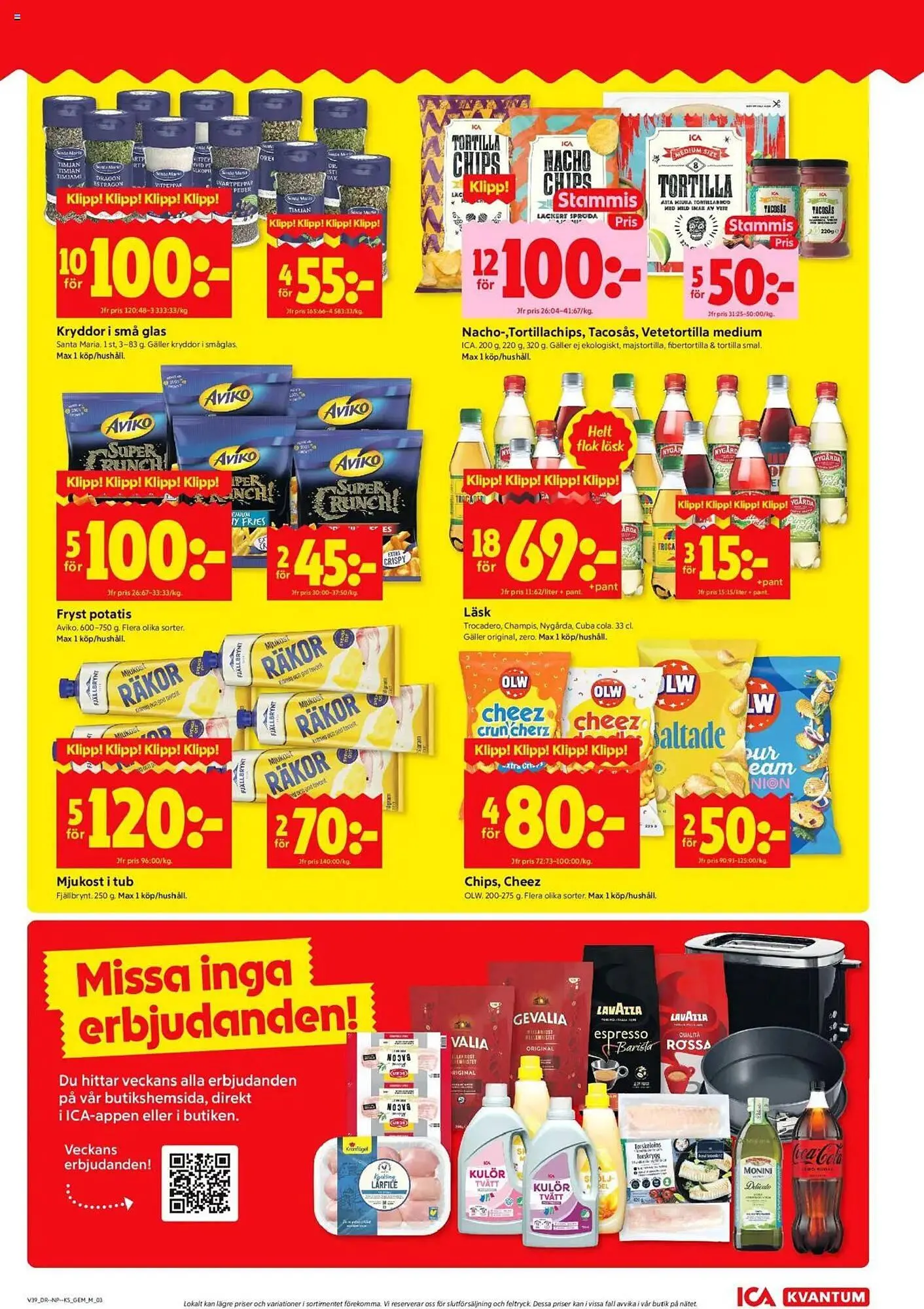 ICA Kvantum reklamblad från 22 september till 28 september 2025 - Reklamblad sidor 3
