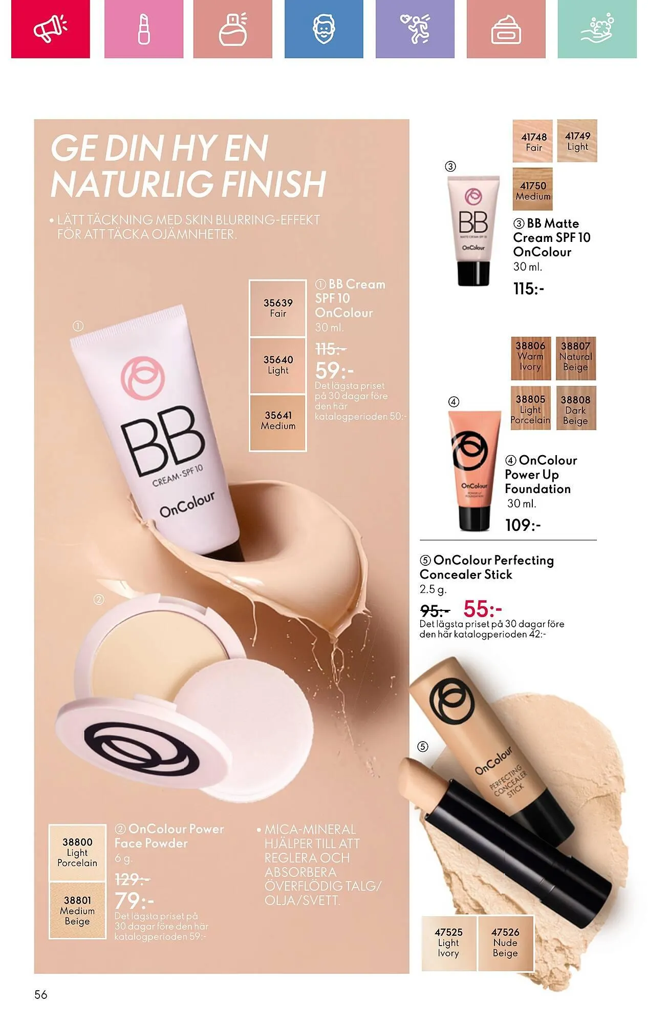 Oriflame reklamblad från 26 januari till 15 februari 2025 - Reklamblad sidor 56