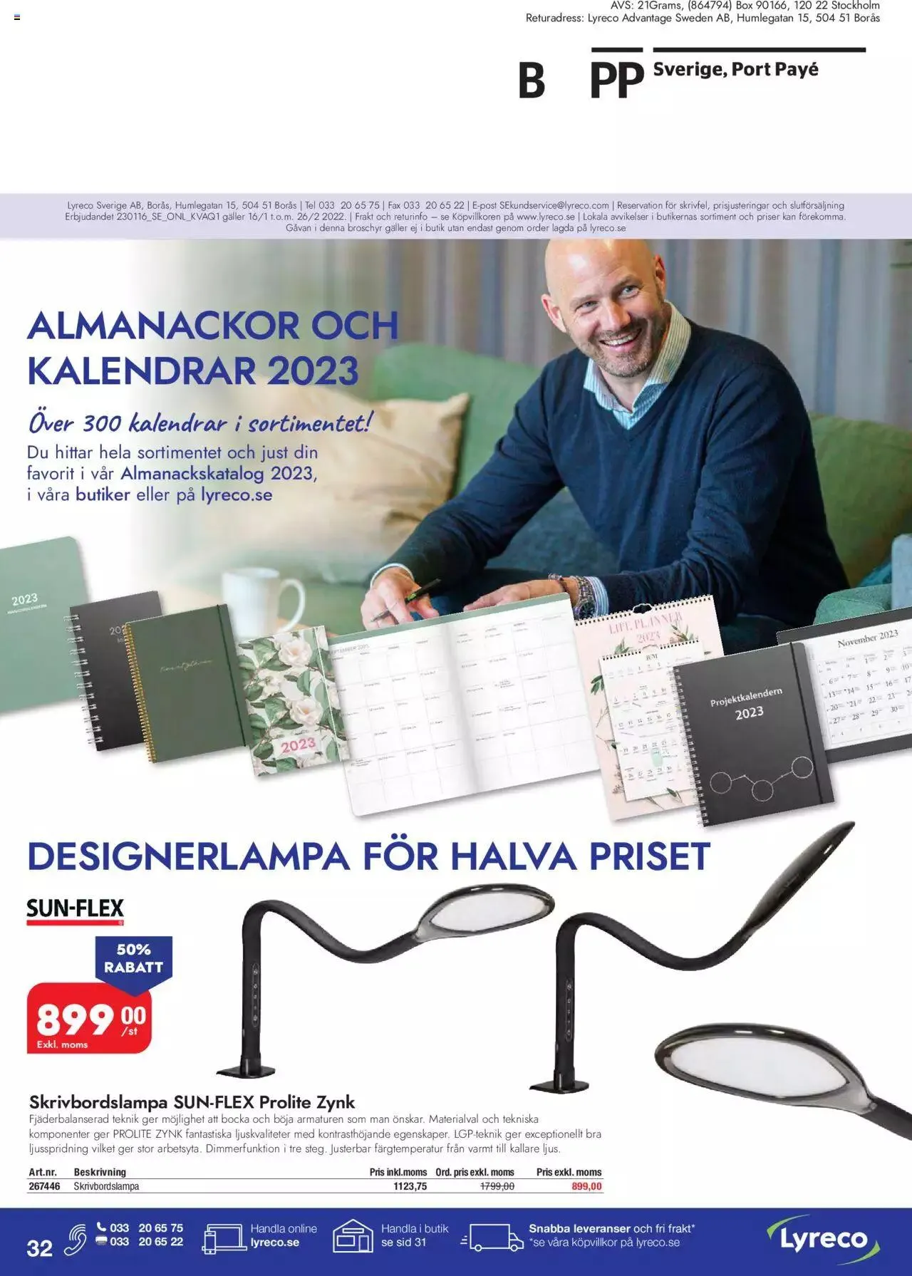Lyreco Inspiration från 3 april till 31 december 2023 - Reklamblad sidor 32