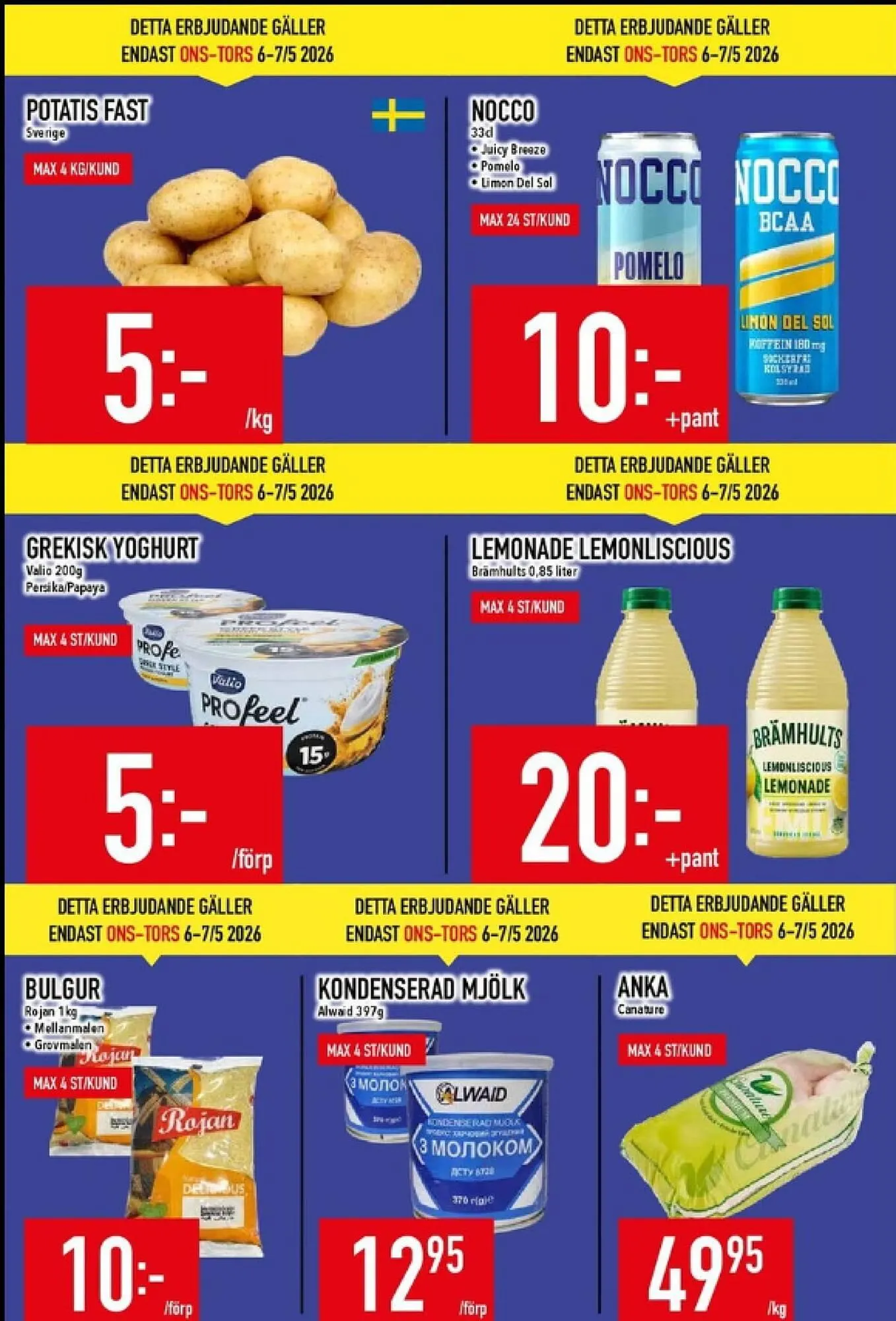 Matdax reklamblad från 4 maj till 10 maj 2026 - Reklamblad sidor 3