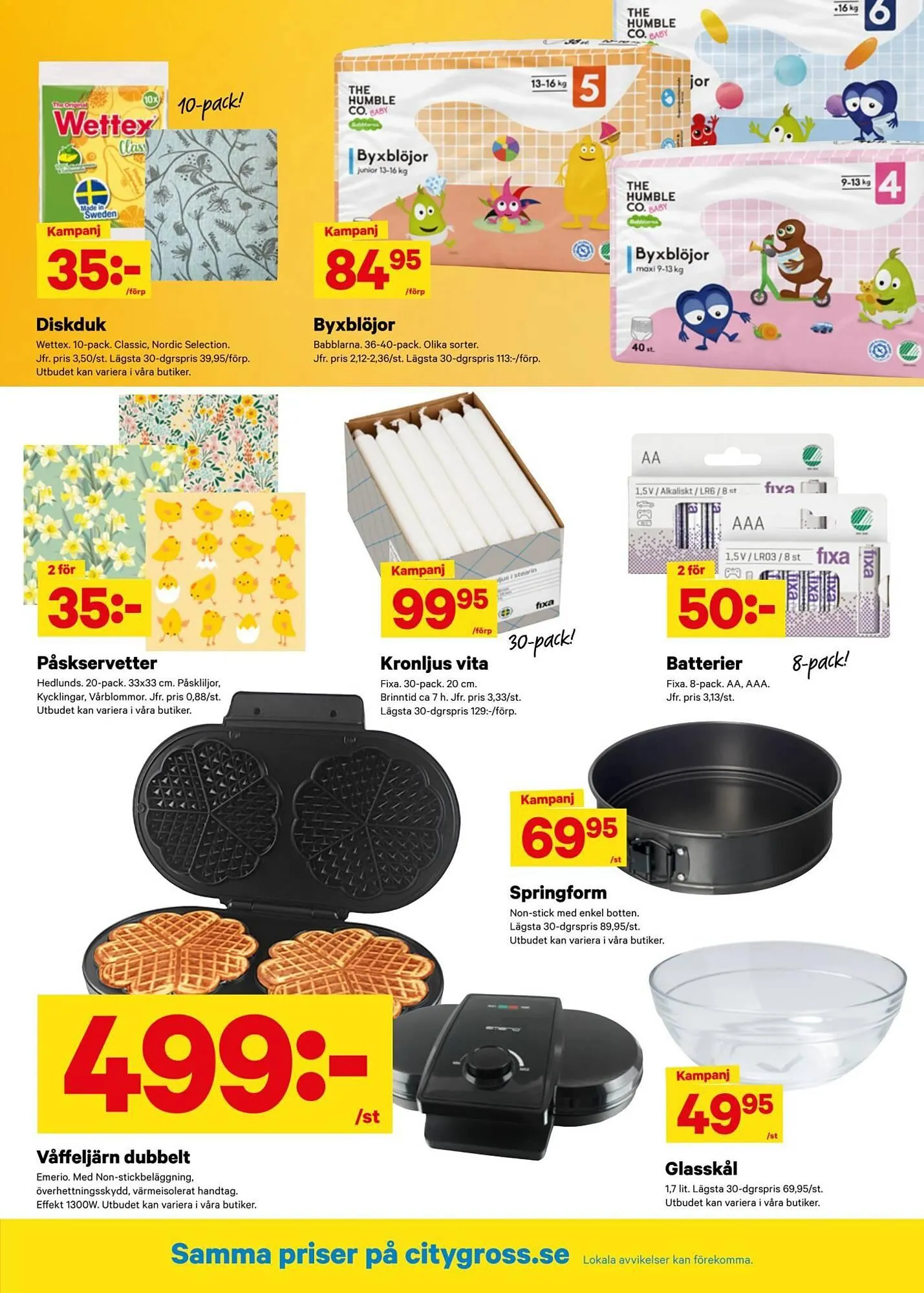 City Gross reklamblad från 16 mars till 23 mars 2026 - Reklamblad sidor 9