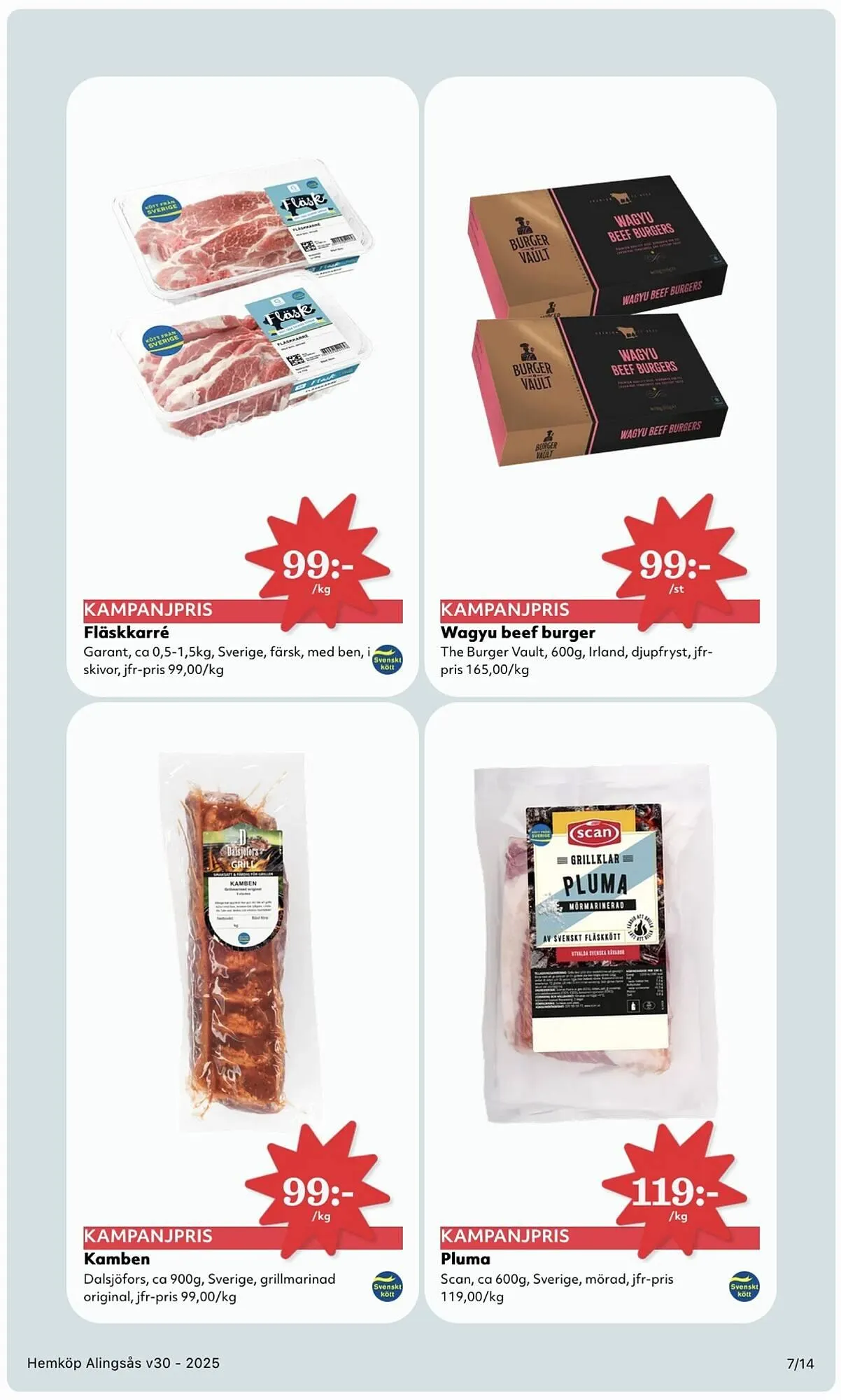 Hemköp reklamblad från 21 juli till 27 juli 2025 - Reklamblad sidor 7