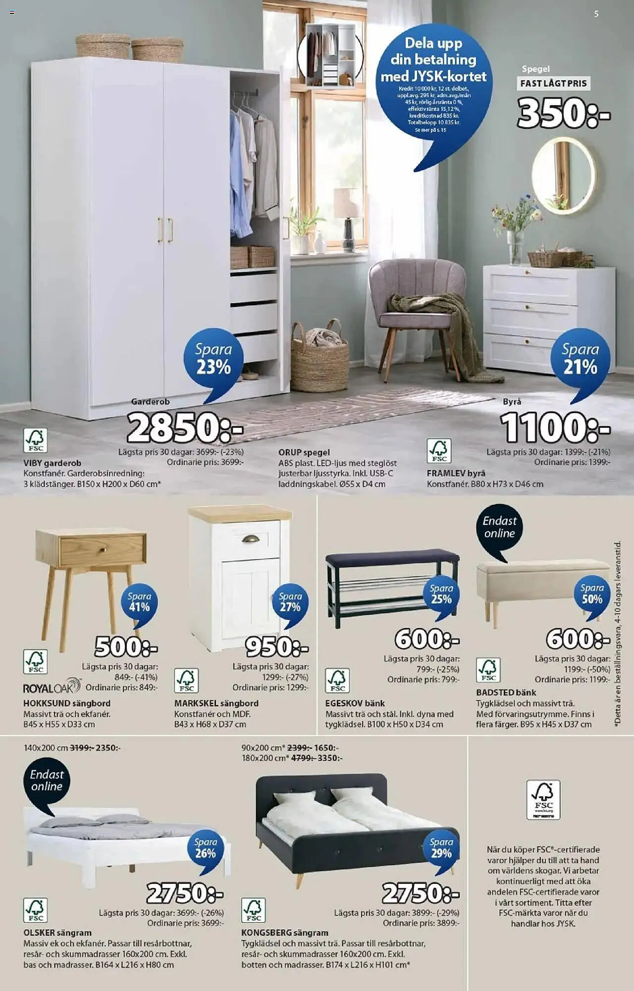 JYSK reklamblad från 6 oktober till 19 oktober 2025 - Reklamblad sidor 5