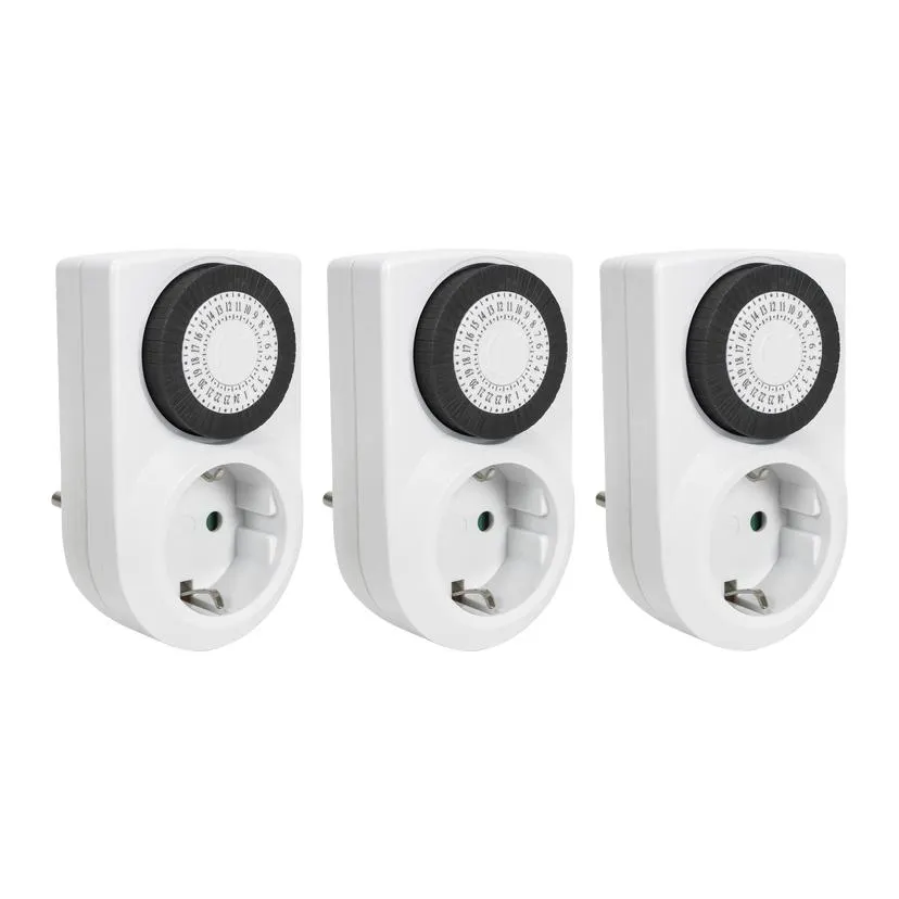Minitimers 3-pk IP20