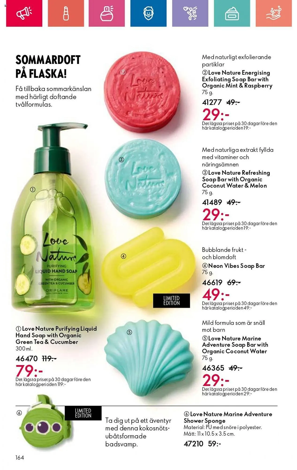 Oriflame reklamblad från 24 oktober till 13 november 2024 - Reklamblad sidor 164