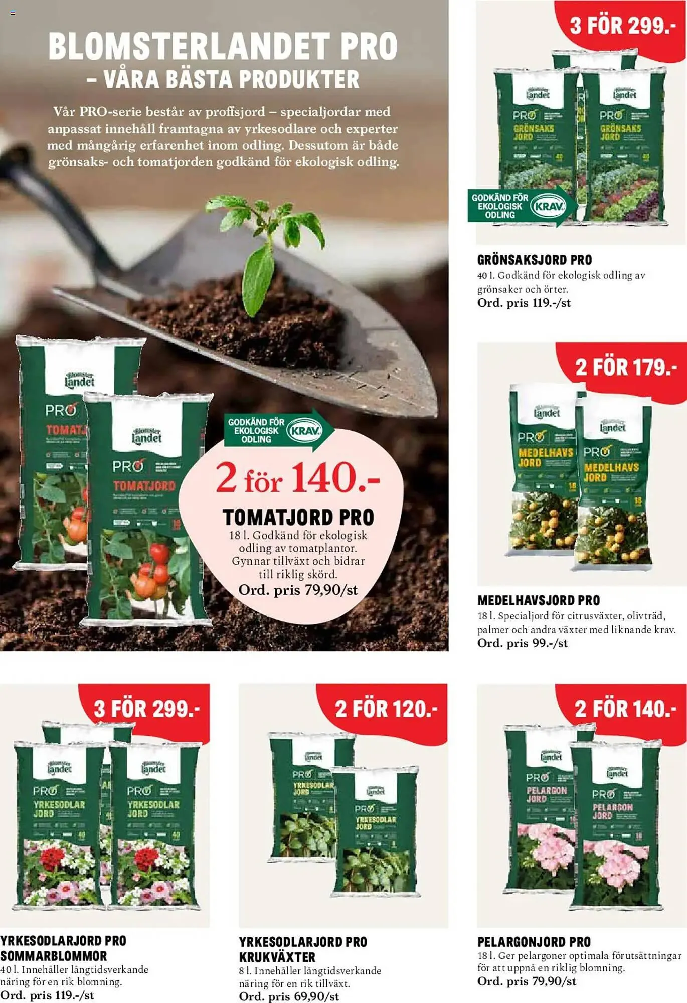 Blomsterlandet reklamblad från 24 mars till 30 mars 2025 - Reklamblad sidor 12